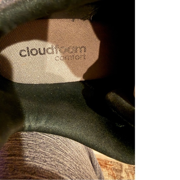 Adidas Puremotion Cloudfoam Running Shoes Green Oxide Off White Womens 7.5 - Picture 5 of 7